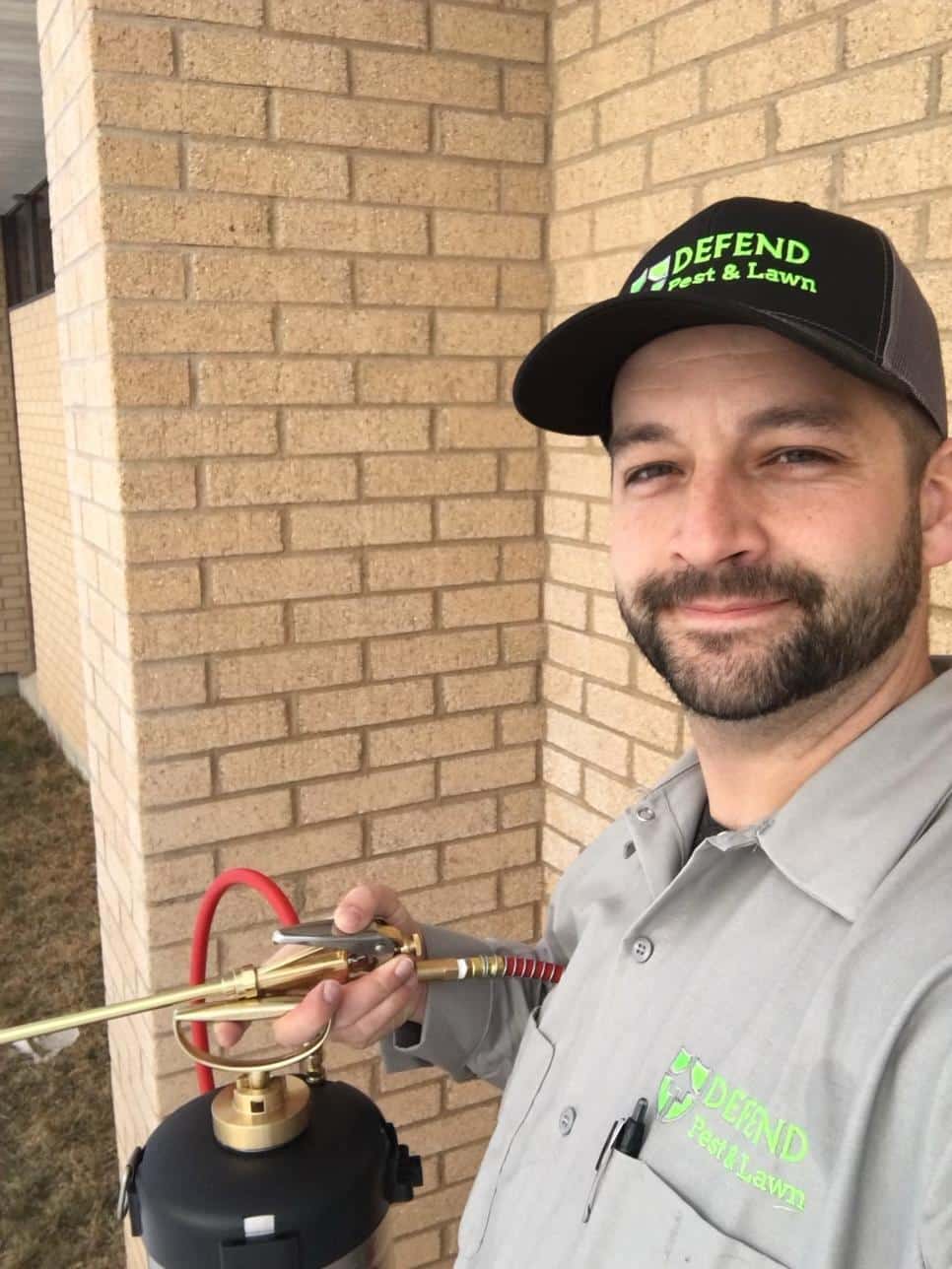 trevor jones of defend pest & lawn